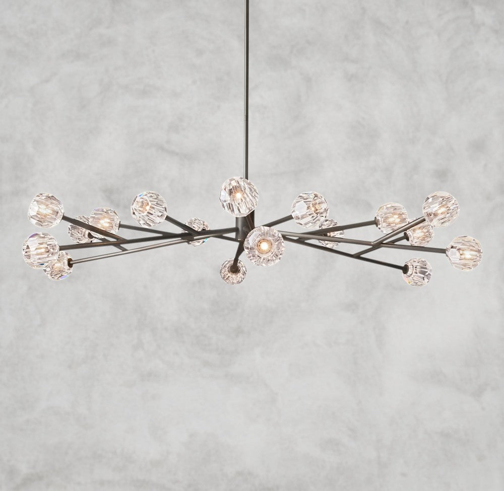 Boule De Cristal Round Chandelier 24", 36", 48", 60", 72"